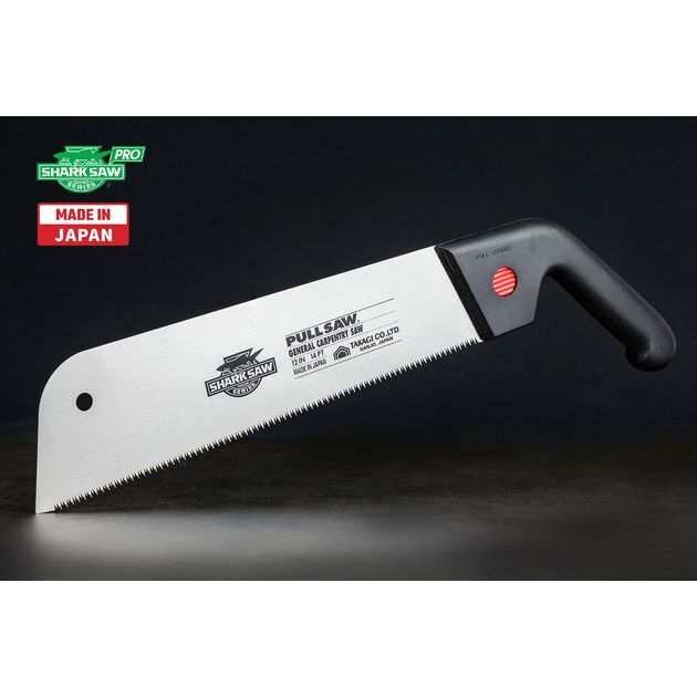 Ручна пила по дереву TAKAGI SHARK SAW PRO 14 TPI пластиковою ручкою 300 мм, фото  | SNABZHENIE.com.ua