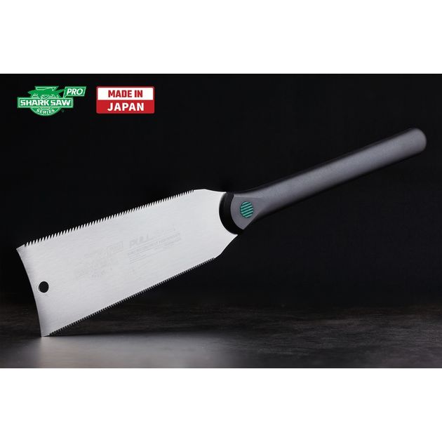 Ручна пила по дереву TAKAGI Shark Saw Pro Ryoba двостороння тонка 22/9 TPI 210 мм, фото  | SNABZHENIE.com.ua