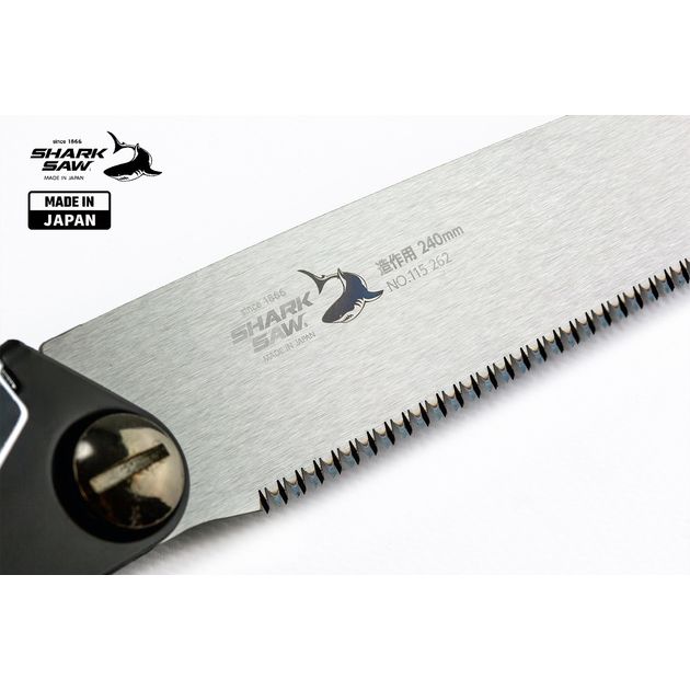 Складная ножовка по дереву TAKAGI SHARK SAW 240 мм, 15TPI, фото , изображение 6 | SNABZHENIE.com.ua Складная ножовка по дереву TAKAGI SHARK SAW 240 мм, 15TPI, фото , изображение 6 | SNABZHENIE.com.ua