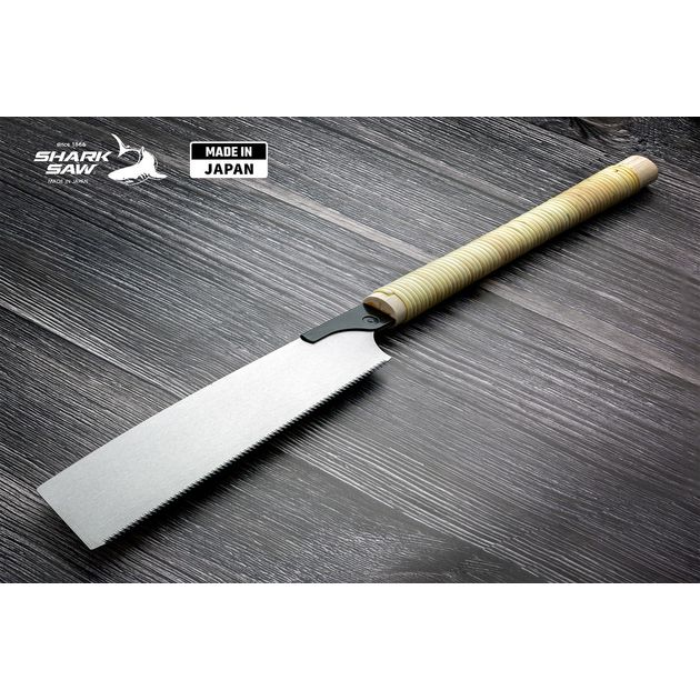 Ручная пила по дереву TAKAGI SHARK SAW Kataba 265 мм с ротанговой ручкой, фото , изображение 2 | SNABZHENIE.com.ua Ручная пила по дереву TAKAGI SHARK SAW Kataba 265 мм с ротанговой ручкой, фото , изображение 2 | SNABZHENIE.com.ua