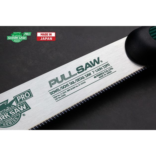 Ручная пила по дереву TAKAGI SHARK SAW PRO 185 мм, 22 зубца на дюйм, Япония, фото , изображение 6 | SNABZHENIE.com.ua Ручная пила по дереву TAKAGI SHARK SAW PRO 185 мм, 22 зубца на дюйм, Япония, фото , изображение 6 | SNABZHENIE.com.ua