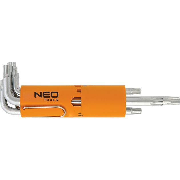Ключи шестигранные Torx, T10-T50 мм, набор 8 шт., фото  | SNABZHENIE.com.ua