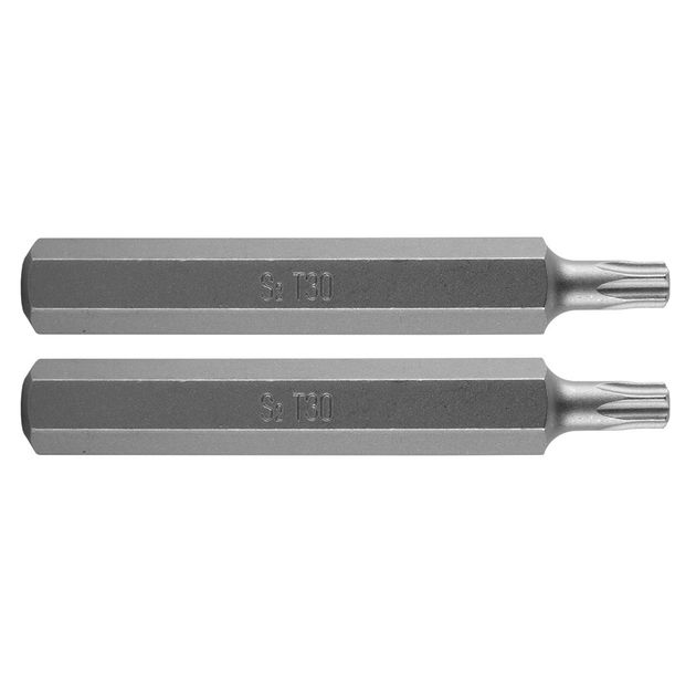 Насадки TORX T30, 75 мм, S2, 2 шт., NEO (10-940), фото  | SNABZHENIE.com.ua