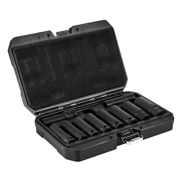 Сменные ударные головки шестигранные, длинные, 1/2", 10 шт. NEO, фото  | SNABZHENIE.com.ua
