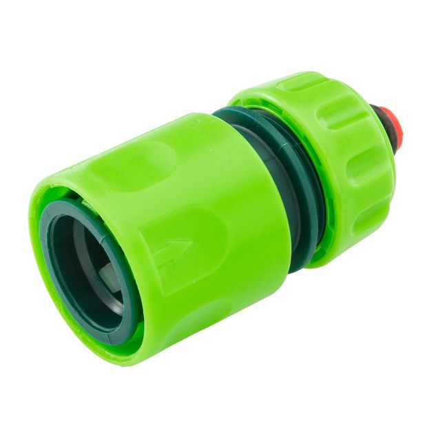 Муфта с автостопом 1/2", однокомпонентная, 30 шт, коробка VERTO, фото  | SNABZHENIE.com.ua