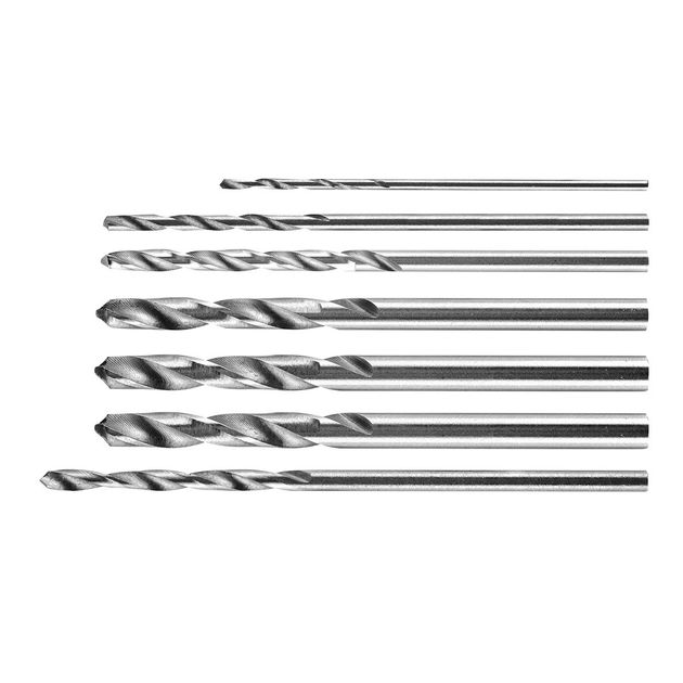 Прецизійні свердла 0,8-3,2 мм, набір 7 шт. GRAPHITE, фото  | SNABZHENIE.com.ua