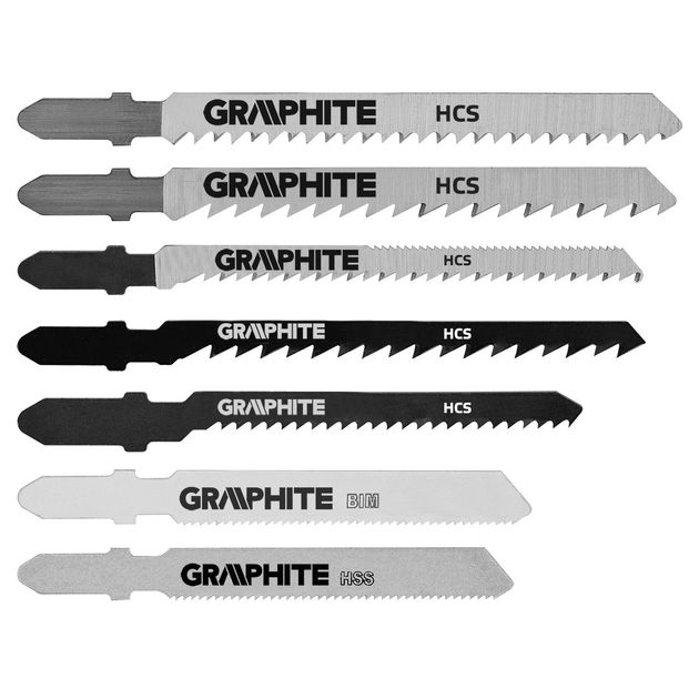 Набор полотен для электролобзика T, 10 шт. GRAPHITE (57H755), фото  | SNABZHENIE.com.ua