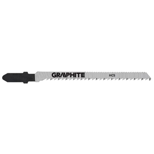 Полотна для электролобзика 10TPI, хвостовик T, 2 шт. GRAPHITE, фото  | SNABZHENIE.com.ua