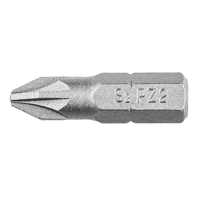 Наконечник отвертки PZ2, 25 мм, 1/4, 20 шт., GRAPHITE, фото  | SNABZHENIE.com.ua