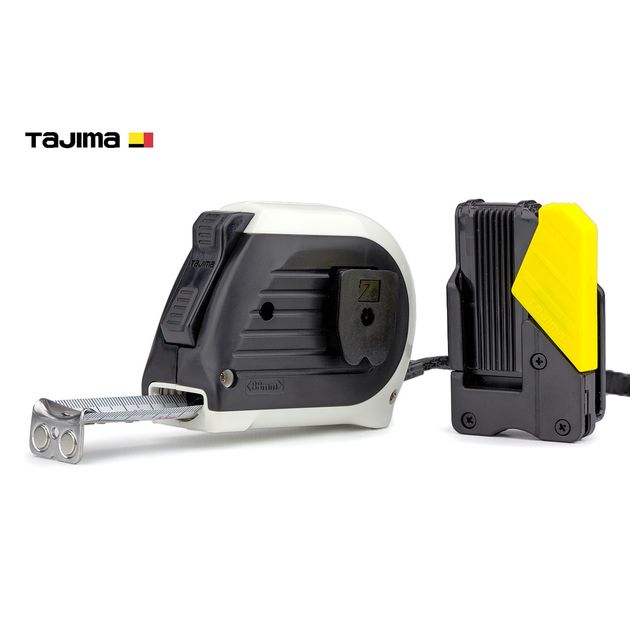 Рулетка TAJIMA 5,5м x 25мм с автостопом и магнитом, фото , изображение 4 | SNABZHENIE.com.ua