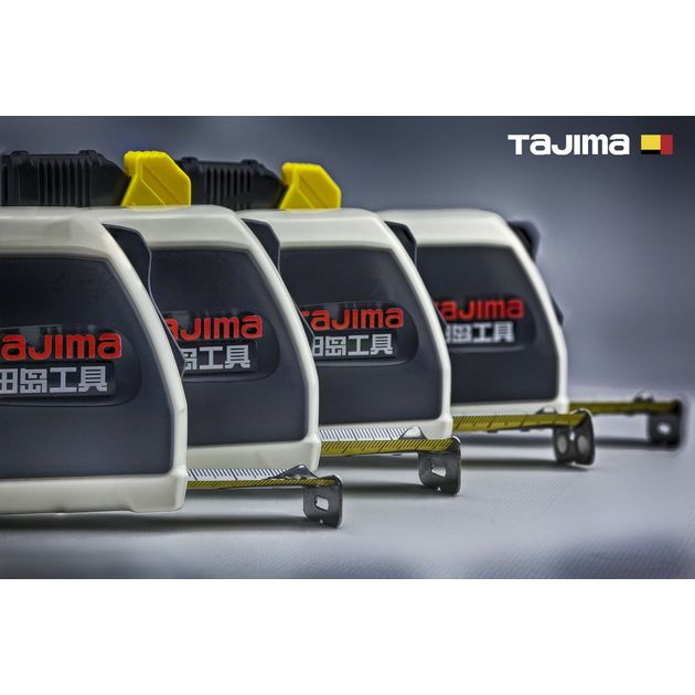 Рулетка TAJIMA 5,5м x 25мм с автостопом и магнитом, фото , изображение 7 | SNABZHENIE.com.ua