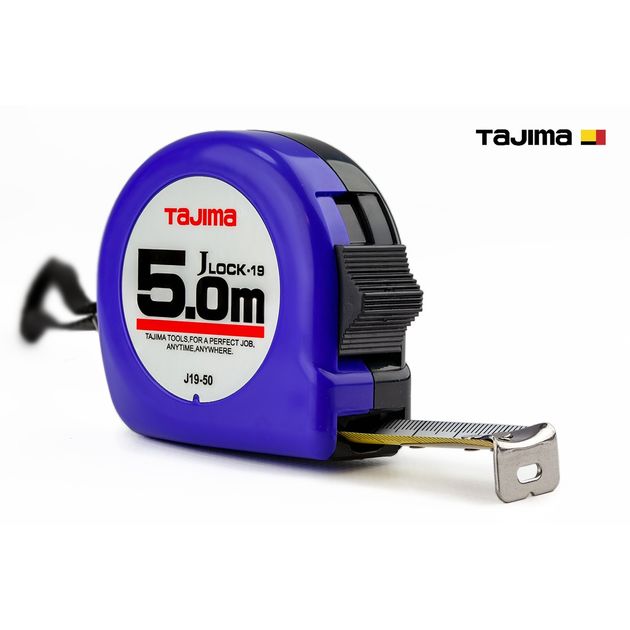 Рулетка строительная TAJIMA 5м х 19мм J LOCK J19-50, фото , изображение 2 | SNABZHENIE.com.ua Рулетка строительная TAJIMA 5м х 19мм J LOCK J19-50, фото , изображение 2 | SNABZHENIE.com.ua
