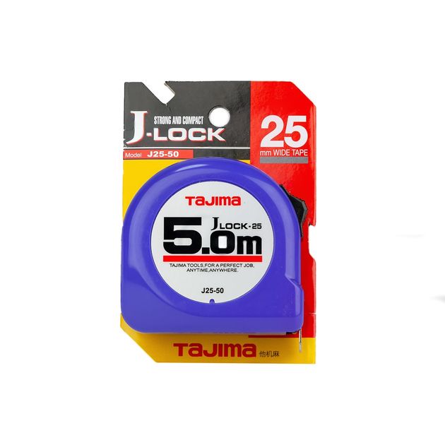 Рулетка строительная TAJIMA 5м х 25мм J LOCK J25-50, фото , изображение 5 | SNABZHENIE.com.ua Рулетка строительная TAJIMA 5м х 25мм J LOCK J25-50, фото , изображение 5 | SNABZHENIE.com.ua