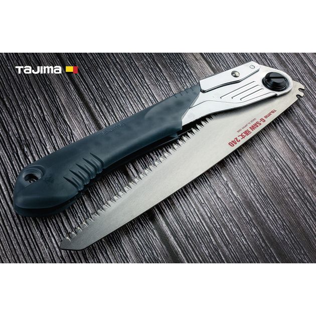 Ножівка ручна по дереву TAJIMA (Японія) G-SAW GK-GJ240 універсальна складна, силіконова ручка 240 мм, фото , зображення 4 | SNABZHENIE.com.ua Ножівка ручна по дереву TAJIMA (Японія) G-SAW GK-GJ240 універсальна складна, силіконова ручка 240 мм, фото , зображення 4 | SNABZHENIE.com.ua