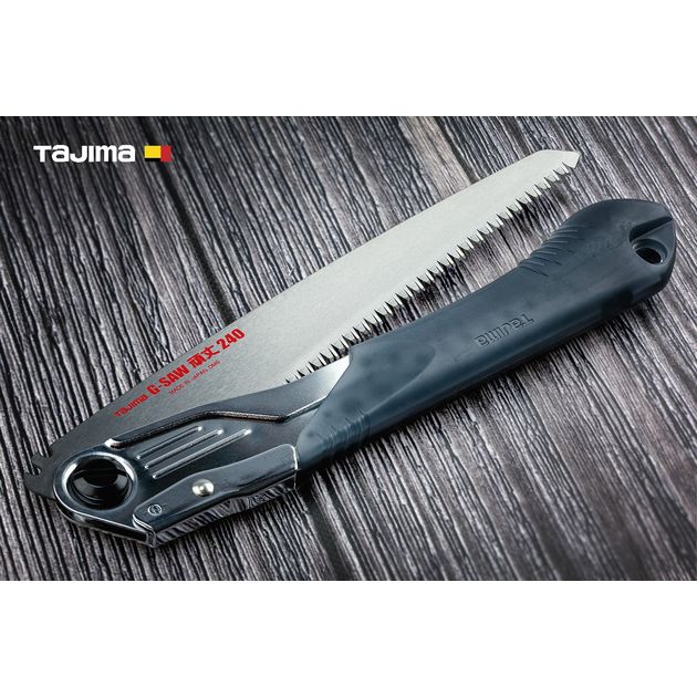 Ножівка ручна по дереву TAJIMA (Японія) G-SAW GK-GJ240 універсальна складна, силіконова ручка 240 мм, фото , зображення 6 | SNABZHENIE.com.ua Ножівка ручна по дереву TAJIMA (Японія) G-SAW GK-GJ240 універсальна складна, силіконова ручка 240 мм, фото , зображення 6 | SNABZHENIE.com.ua