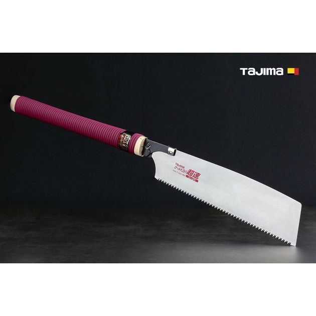 Ножовка по дереву TAJIMA Japan Pull Super Fast 265 мм с ротанговой ручкой, фото  | SNABZHENIE.com.ua