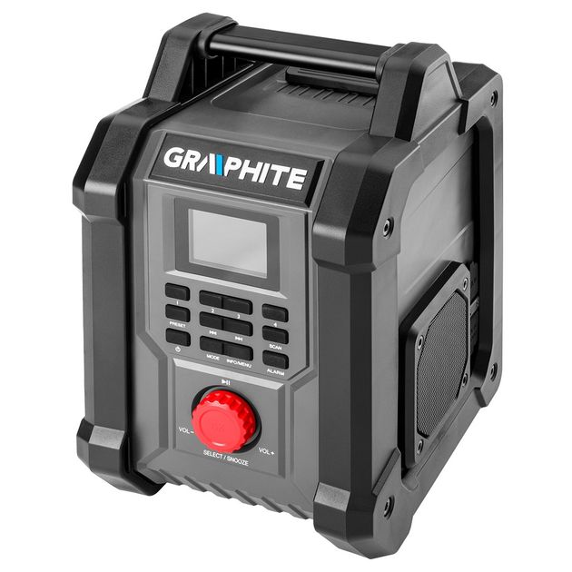 Радіостанція будівельна акумуляторна Graphite Energy+ 18V без акумулятора GRAPHITE, фото  | SNABZHENIE.com.ua