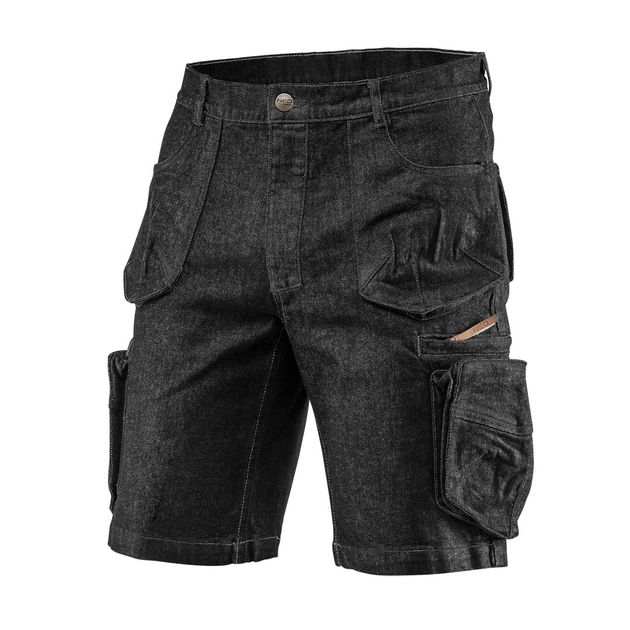 Шорты DENIM черные, размер L, фото  | SNABZHENIE.com.ua