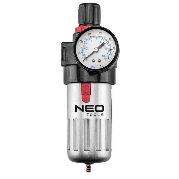 Зливний фільтр з металевим корпусом редуктора 1/2 " NEO, фото  | SNABZHENIE.com.ua