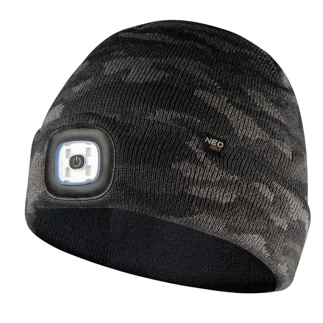 Шапка с фонариком CAMO URBAN 81-632, двухслойная, стильная и удобная, фото  | SNABZHENIE.com.ua