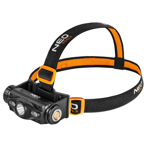 Налобный фонарь USB 1000 лм, красный/синий, CREE LED, модель 99-028, фото  | SNABZHENIE.com.ua