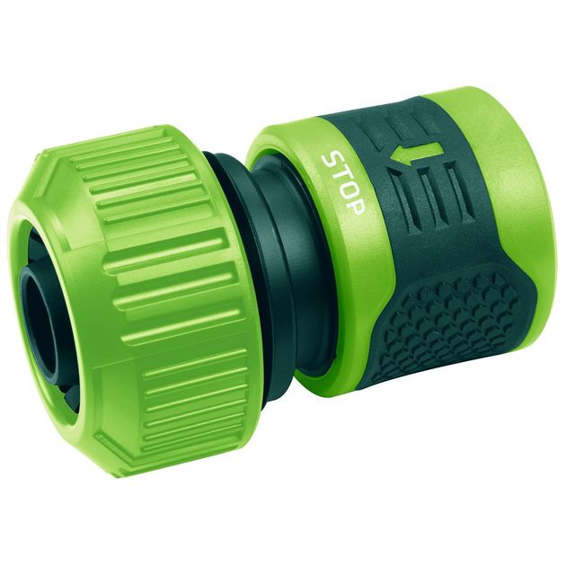 Муфта с автостопом 3/4", двухкомпонентная VERTO (15G733), фото  | SNABZHENIE.com.ua