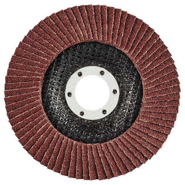 Пелюстковые круги 115x22.2 мм K80 55H983 для шліфування, фото  | SNABZHENIE.com.ua
