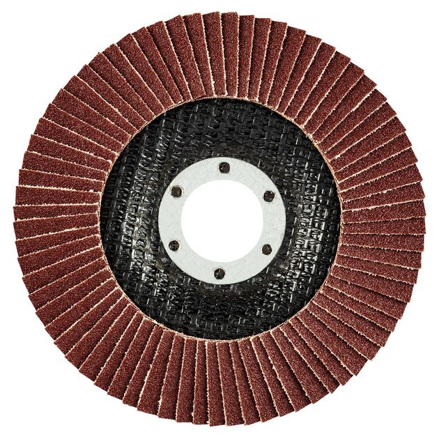 Пелюстковые круги 115 x 22.2 мм, K120, 55H985 для шліфування, фото  | SNABZHENIE.com.ua