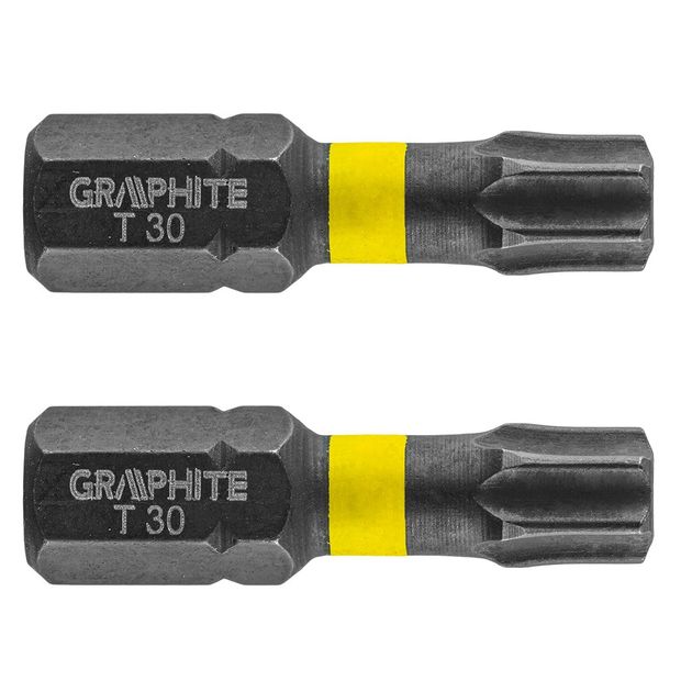 Біти ударні TX30 x 25 мм, 2 шт. GRAPHITE, фото  | SNABZHENIE.com.ua