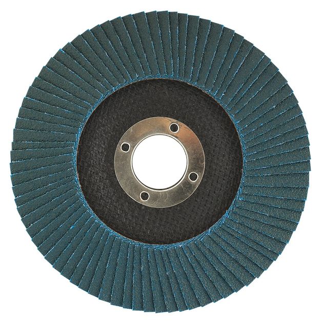 Коло шлифовальное лепестковое 125x22.2мм, K60, 57H842 - для шлифования, фото  | SNABZHENIE.com.ua