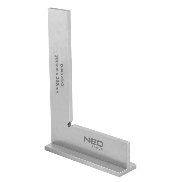 Прецизионный угольник с основанием, DIN875/2, 300x200 мм NEO, фото  | SNABZHENIE.com.ua