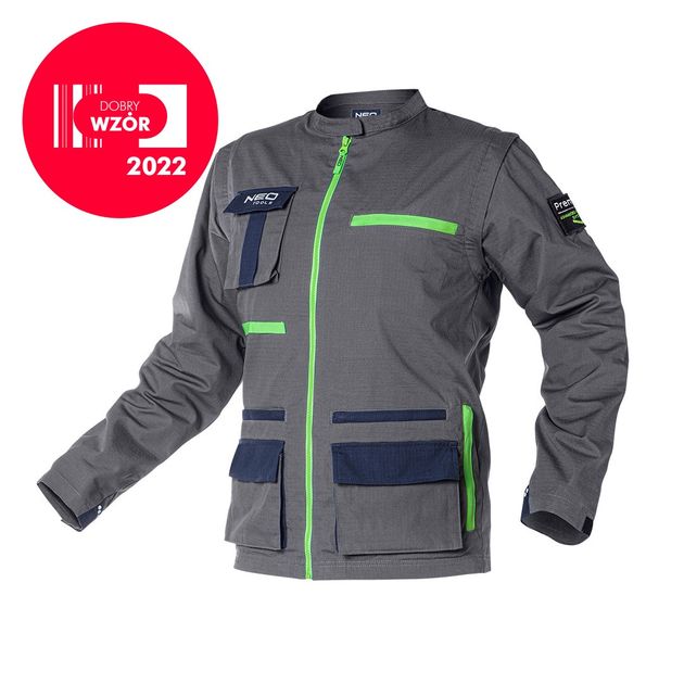 Куртка рабочая PREMIUM, 100% хлопок, рипстоп, размер XL 81-217-XL, фото  | SNABZHENIE.com.ua