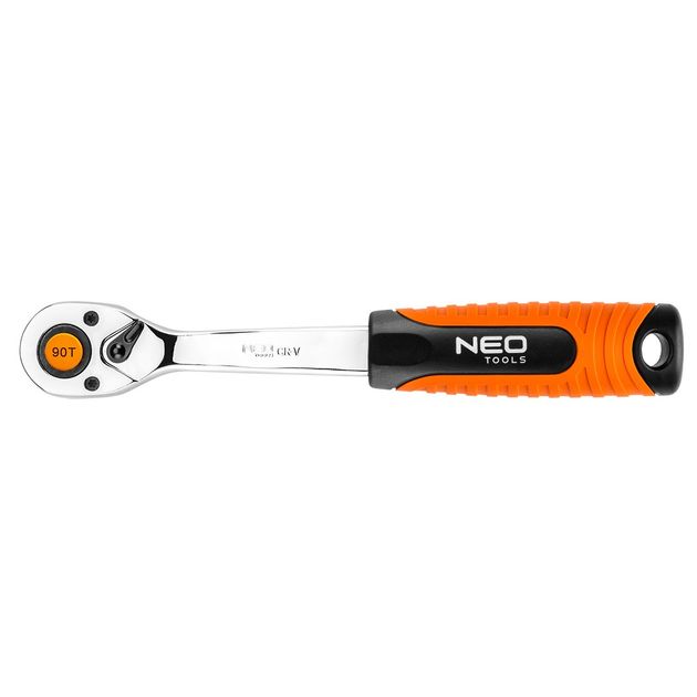 Ключ трещоточный 1/4" NEO 90 зубов (08-530), фото  | SNABZHENIE.com.ua