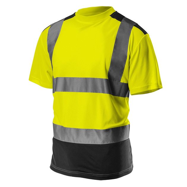 Сигнальная футболка, тёмный низ, жёлтая, размер XL NEO (81-730-XL), фото  | SNABZHENIE.com.ua