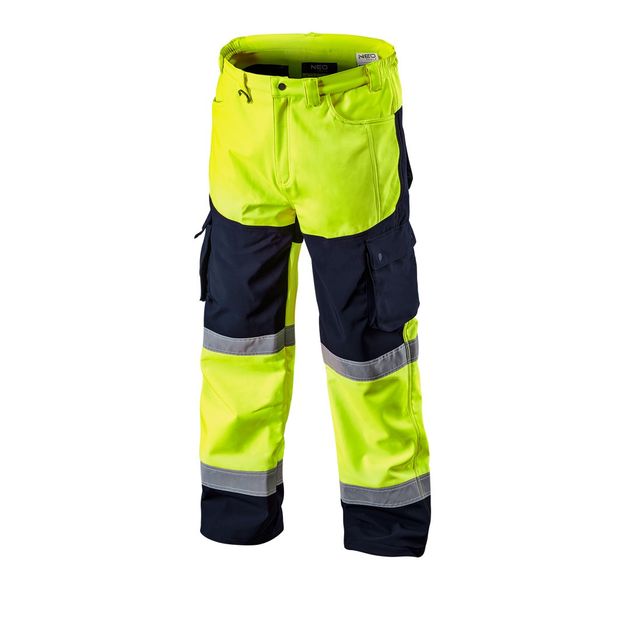 Сигнальные брюки softshell желтые XXL NEO (81-750-XXL), фото  | SNABZHENIE.com.ua