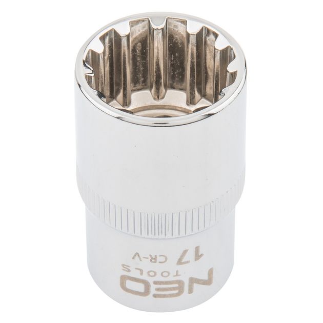 Сменная головка Spline 1/2", 17 мм NEO (08-589), фото  | SNABZHENIE.com.ua