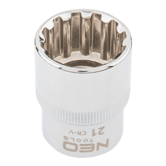 Головка змінна Spline 1/2" 21 мм NEO, фото  | SNABZHENIE.com.ua