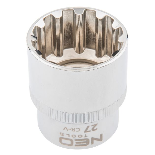 Сменная головка Spline 1/2", 27 мм NEO (08-597), фото  | SNABZHENIE.com.ua