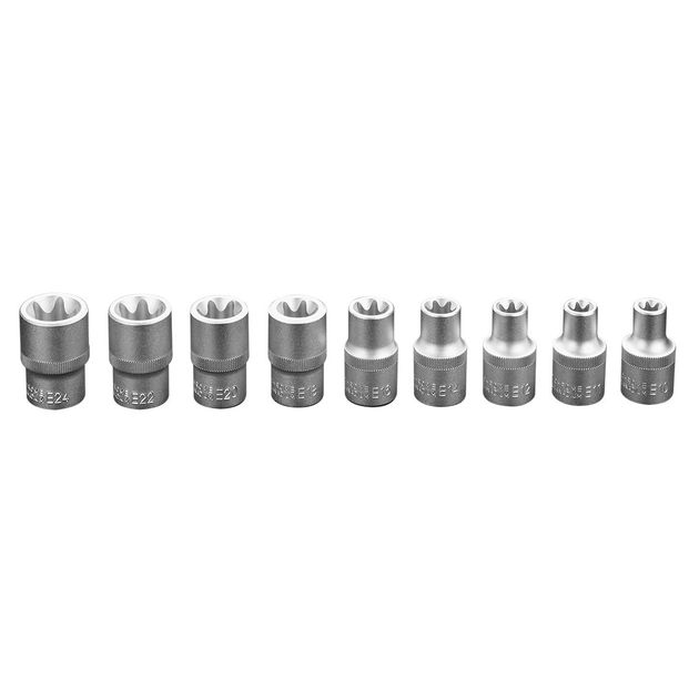 Сменные головки 1/2 Torx, набор 9 шт. NEO (08-649), фото  | SNABZHENIE.com.ua