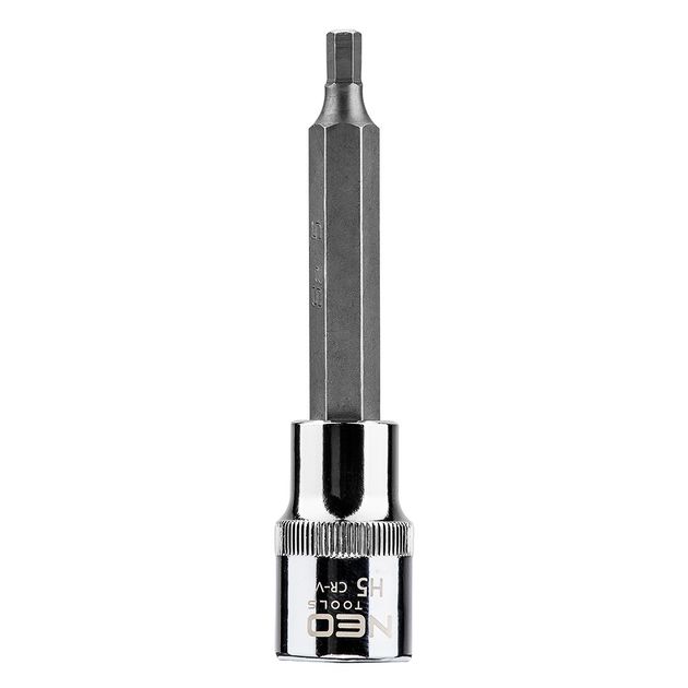 Сменные головки с шестигранными насадками 1/2", H5 x 100 мм NEO, фото  | SNABZHENIE.com.ua
