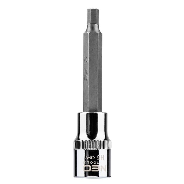Сменные головки с шестигранными насадками 1/2", H6 x 100 мм NEO, фото  | SNABZHENIE.com.ua
