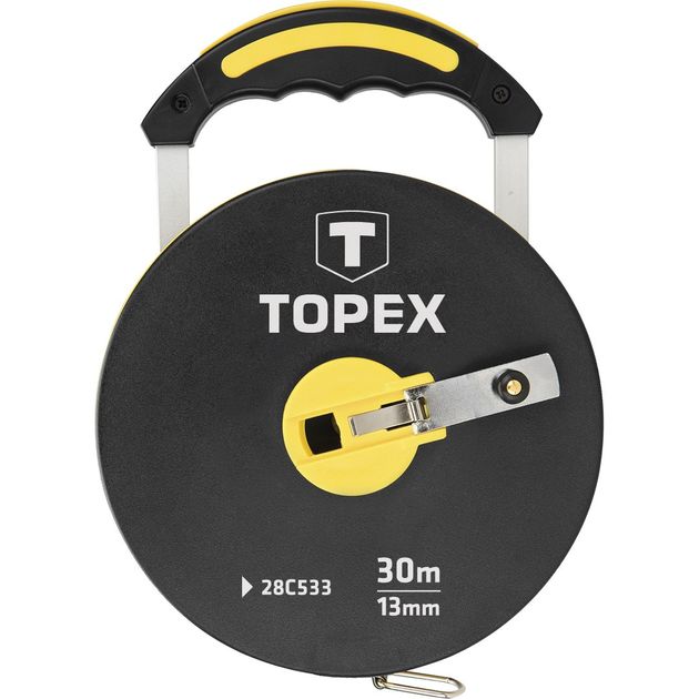Измерительная лента стекловолоконная TOPEX, 30 м, фото  | SNABZHENIE.com.ua