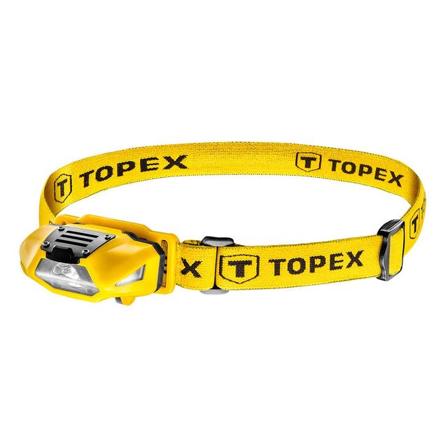 Ліхтарик на чоло 70 люменів, батарейки 1xAA TOPEX, фото  | SNABZHENIE.com.ua