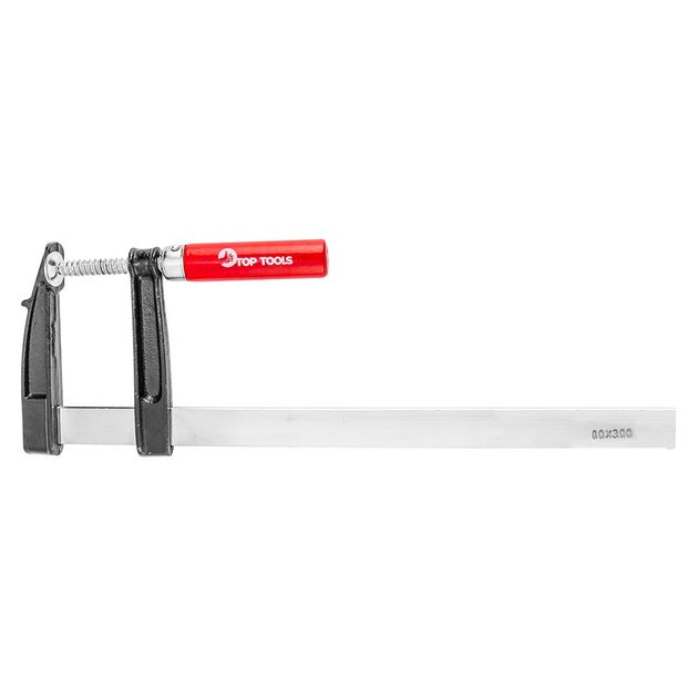 Струбцина тип F 80 x 300 мм Top Tools, фото  | SNABZHENIE.com.ua
