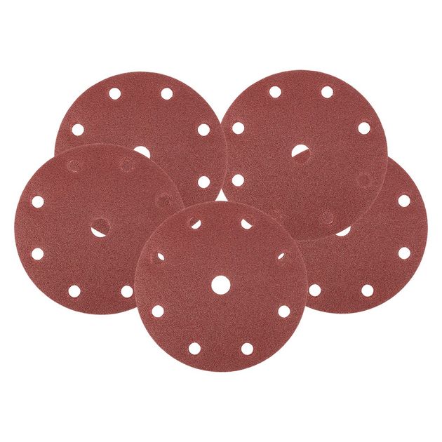 Шлифовальные круги 150 мм P40, 5 шт, 9 отверстий для 04-721, 08-990, фото  | SNABZHENIE.com.ua