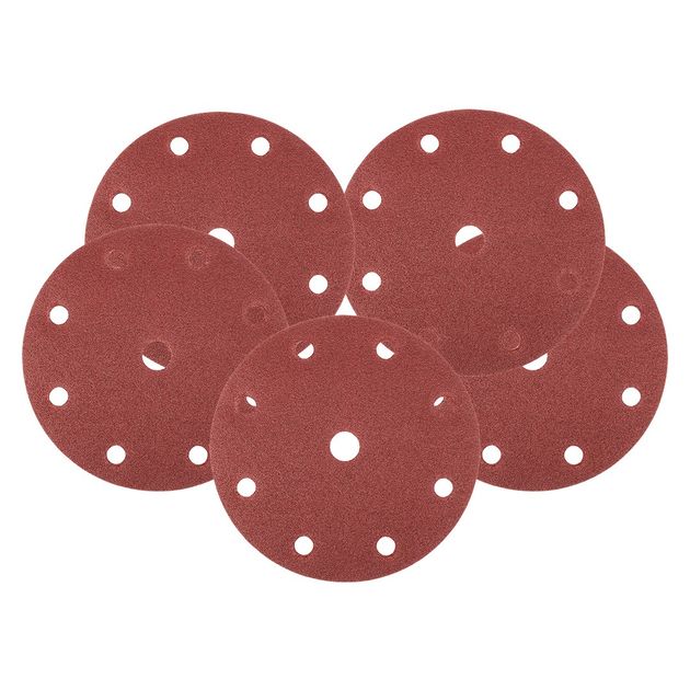 Шлифовальные круги 150 мм P100, 5 шт, 9 отверстий для 04-721, 08-993, фото  | SNABZHENIE.com.ua