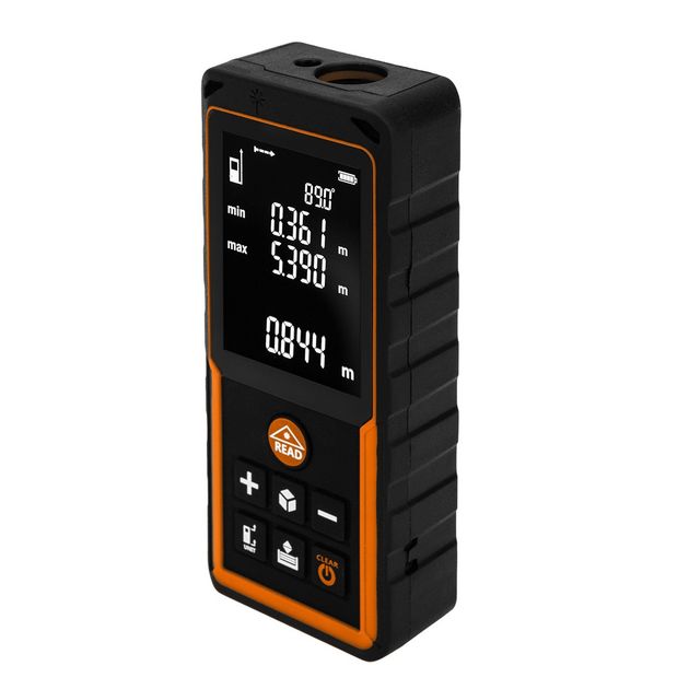 Лазерный дальномер 100 м, защита IP54, модель 75-207, фото  | SNABZHENIE.com.ua