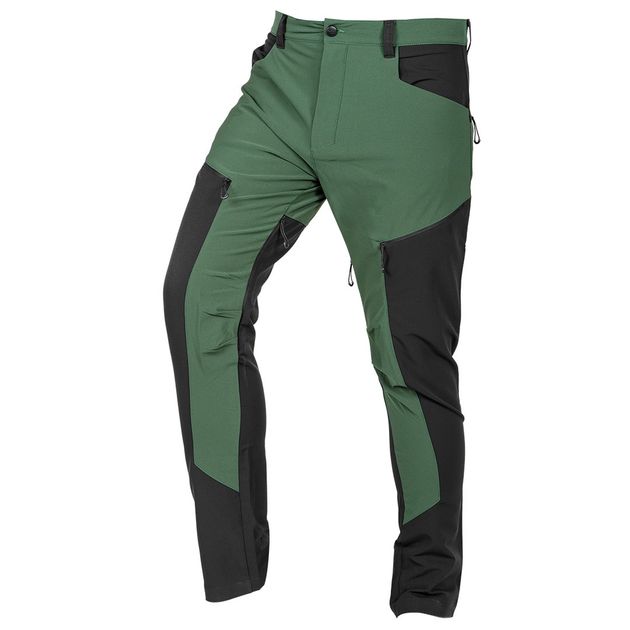 Робочі штани OUTDOOR, еластичні, зелено-сірі, розмір L, фото  | SNABZHENIE.com.ua