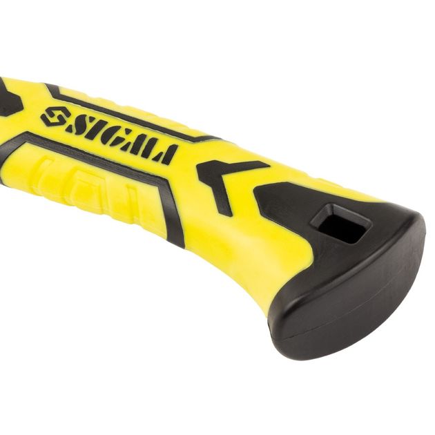 Молоток-гвоздодер 225г с фиберглассовой ручкой SIGMA, фото , изображение 7 | SNABZHENIE.com.ua