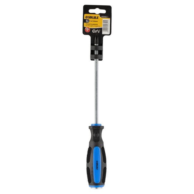 Отвертка ударная PH2*150мм CrV SIGMA (4004651), фото , изображение 4 | SNABZHENIE.com.ua